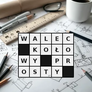 Hasło krzyżówkowe bryła powstająca przez obrót prostokąta wokół jednego z jego boków - walec kołowy prosty – rozwiązanie, synonimy, podpowiedzi i definicje krzyżówkowe